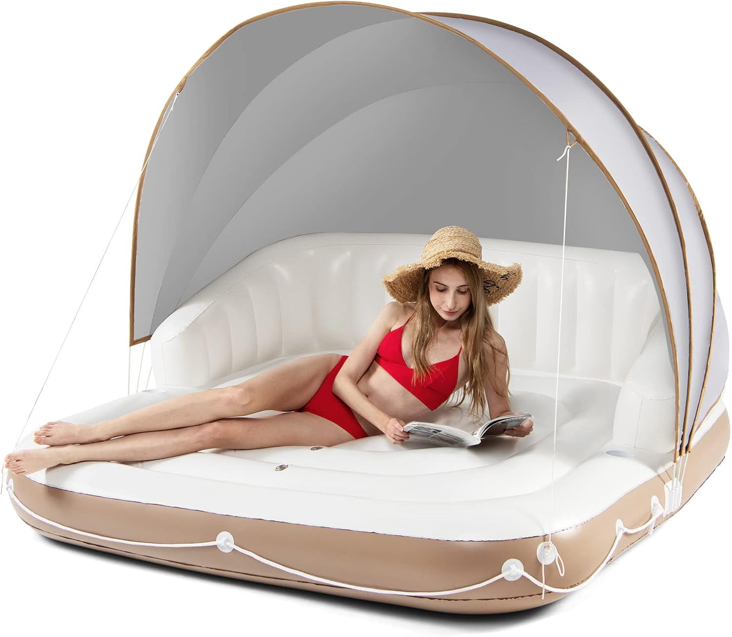 Materasso Gonfiabile con Tendalino