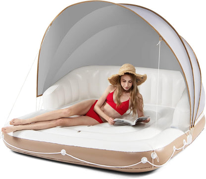 Materasso Gonfiabile con Tendalino