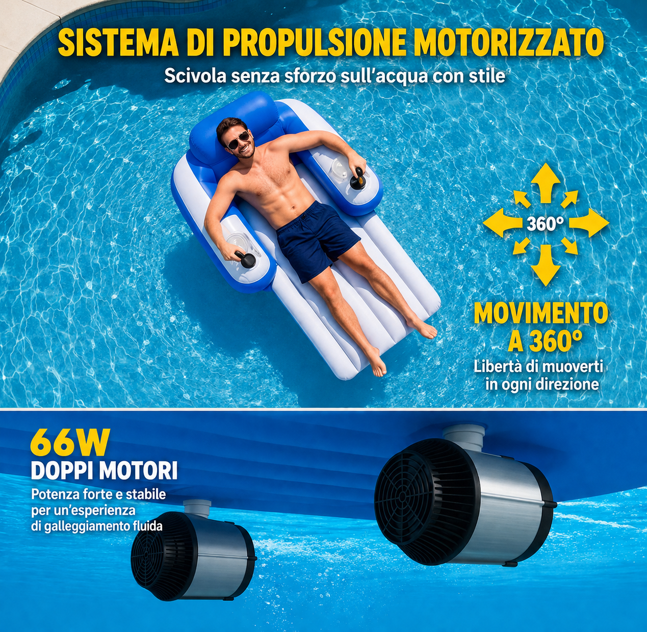 Float Buddie Motorizzato