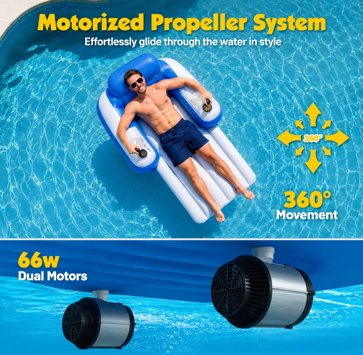 Float Buddie Motorizzato