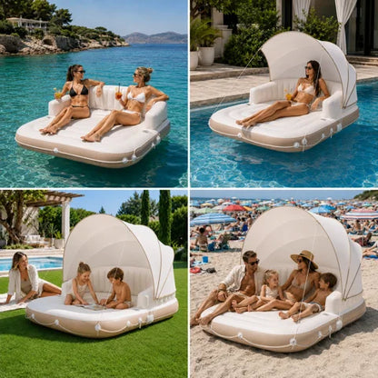 Materasso Gonfiabile con Tendalino